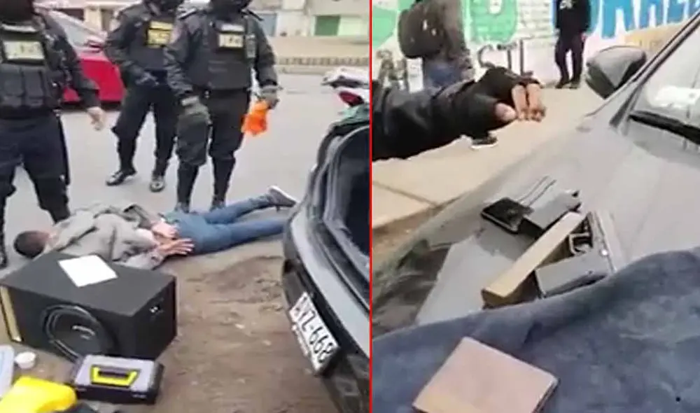 Uno de los detenidos tenía una recámara abastecida con 30 municiones lista para disparar. Foto El Popular