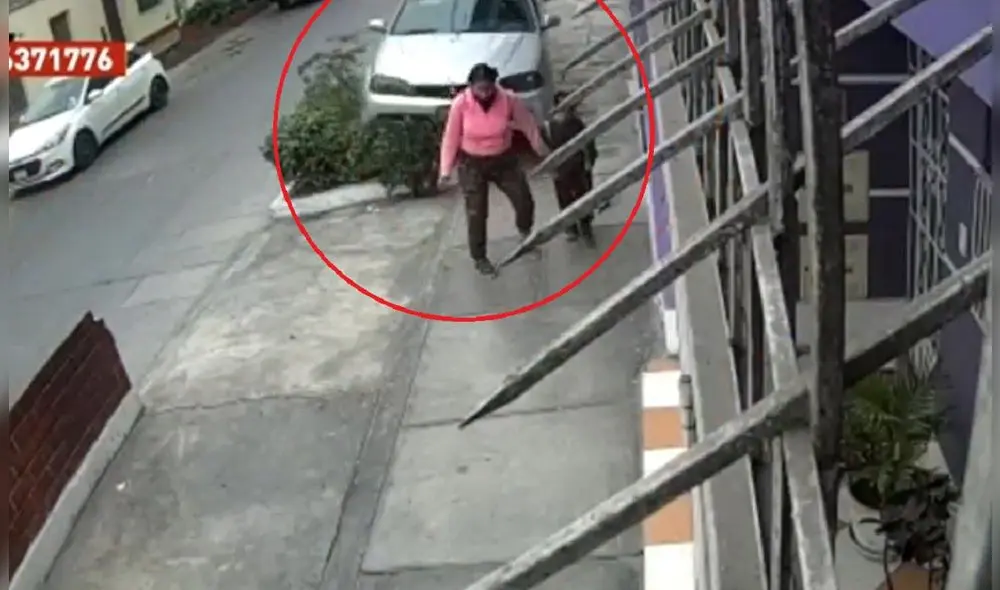 El accidente ocurrió en San Martín de Porres. Foto: captura ATV Noticias