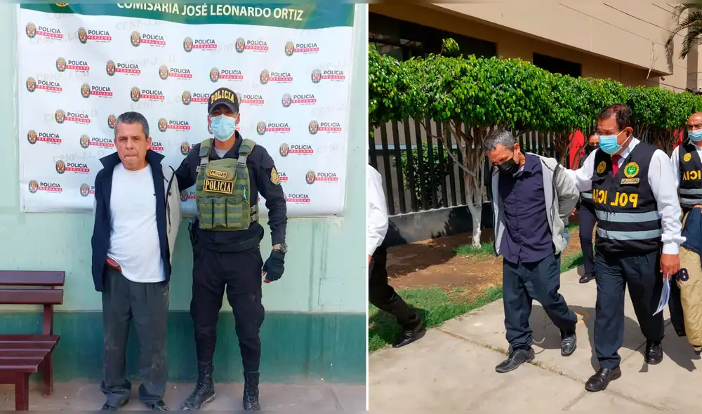 Individuo será trasladado al penal de Chiclayo tras ser intervenido por agentes de Comisaría de José Leonardo Ortiz. Composición LR/ PNP Individuo será trasladado al penal de Chiclayo tras ser intervenido por agentes de Comisaría de José Leonardo Ortiz. Composición LR/ PNP