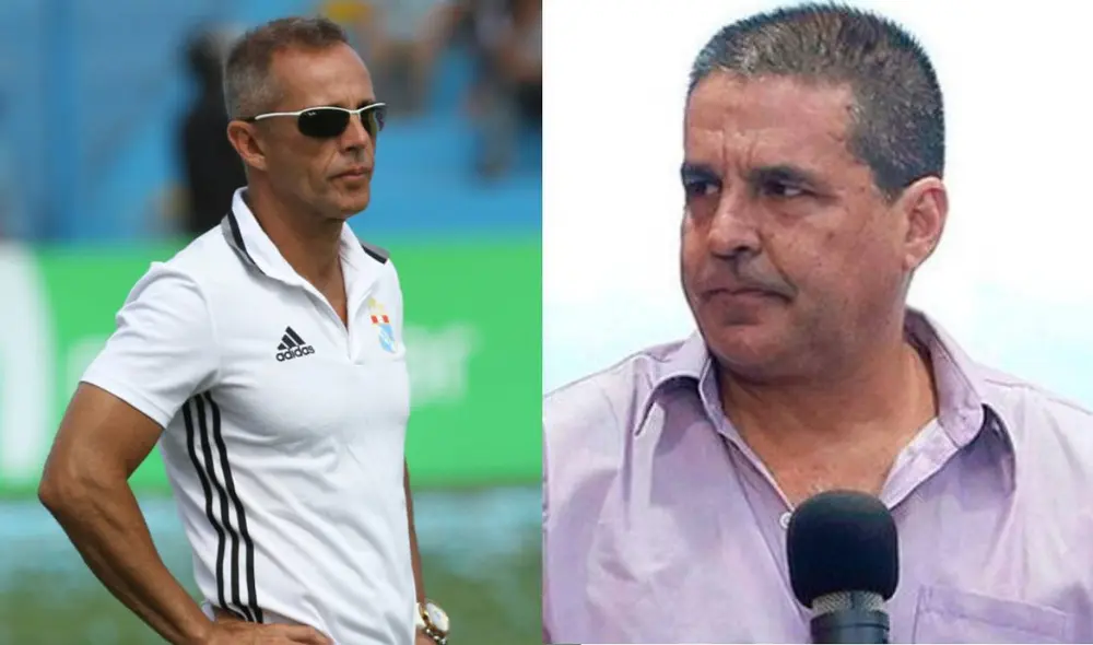 Gonzalo Núñez y Julinho tuvieron un cruce de palabras. Foto: composición LR/Rodolfo Contreras