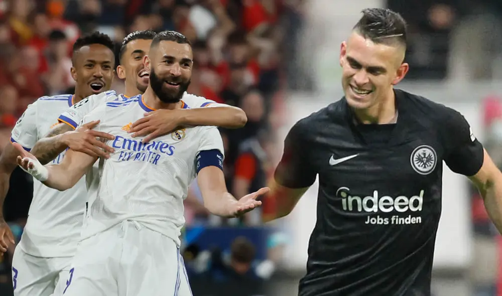 Real Madrid vs. Eintracht Frankfurt se jugará por la Supercopa de Europa 2022. Foto: composición LR/EFE/AFP