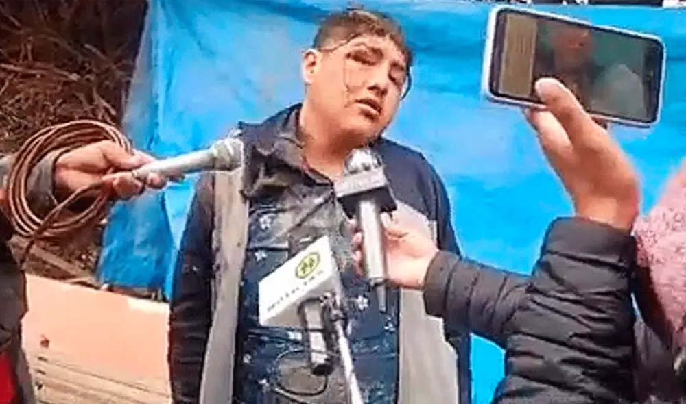 El hombre pudo escapar del ataúd donde había sido introducido para luego ser enterrado vivo. Foto: TN