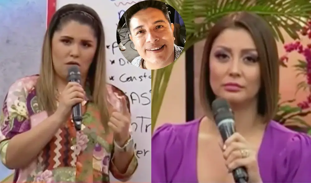 Karla Tarazona ya denunció penalmente a Leonard León. Foto: Captura de Panamericana TV