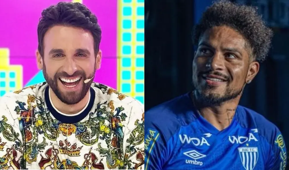 Durante su programa "Amor y fuego", Rodrigo González le hizo una broma a Paolo Guerrero. Foto: composición LR/capturas de Instagram/Rodrigo González/Avaí