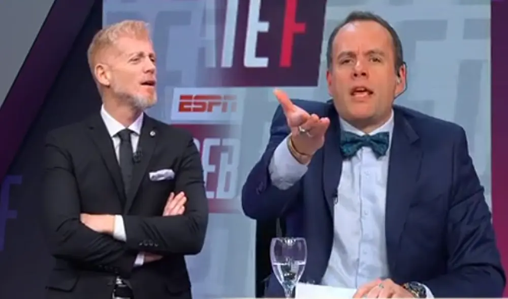 Liberman no estuvo de acuerdo con la designación de Reynoso como DT de Perú. Foto: composición LR/ESPN Liberman no estuvo de acuerdo con la designación de Reynoso como DT de Perú. Foto: composición LR/ESPN