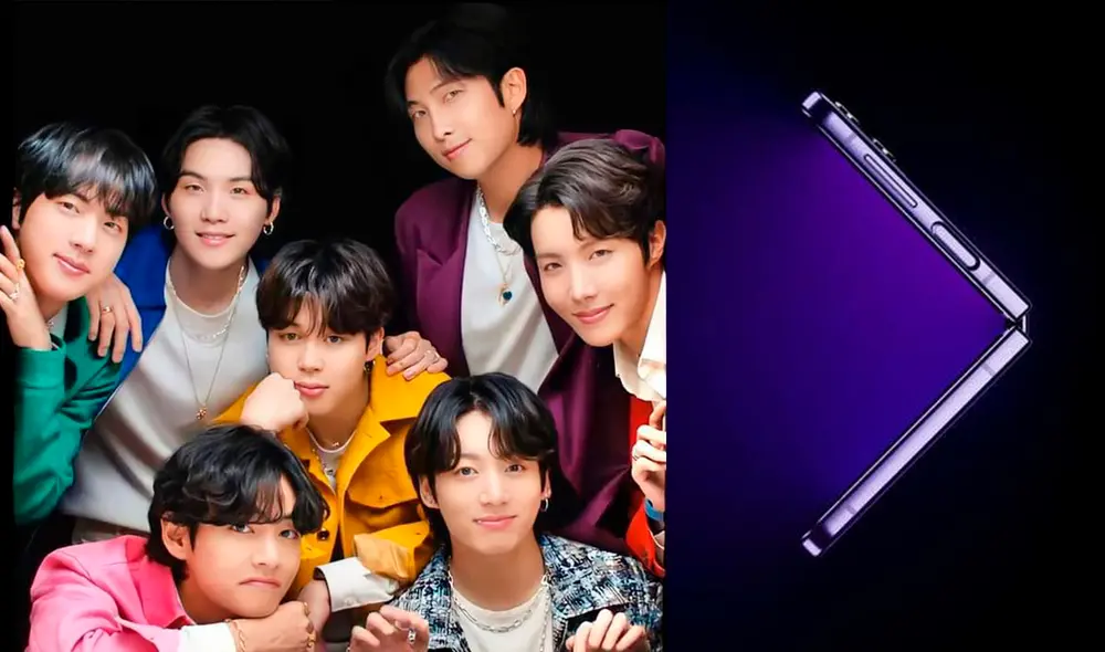 BTS: todo sobre su participación en el Galaxy Unpacked de Samsung. Foto: Samsung