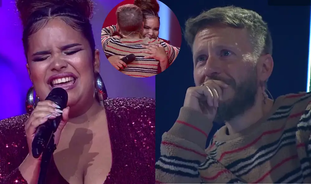 Noel Schajris salvó a Abby y ahora pasará a la etapa de conciertos en "La voz Perú". Foto: captura de Latina TV