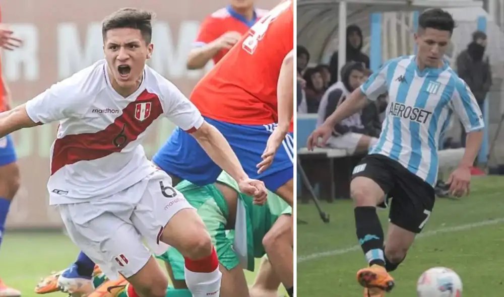 Catriel Cabellos tiene la nacionalidad peruana y argentina. Foto: composición LR/FPF/Racing Catriel Cabellos tiene la nacionalidad peruana y argentina. Foto: composición LR/FPF/Racing