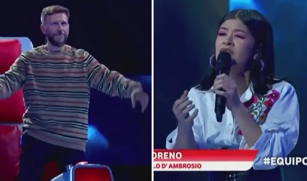 Noel Schajris sorprendió en la última gala de "La voz Perú". Foto: captura de Latina Noel Schajris sorprendió en la última gala de "La voz Perú". Foto: captura de Latina