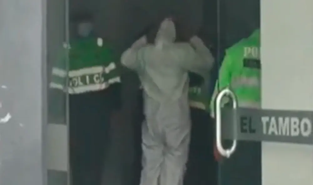 Hombre de 26 años de edad contactó a una mujer por redes sociales. Foto: captura de TV Perú Hombre de 26 años de edad contactó a una mujer por redes sociales. Foto: captura de TV Perú