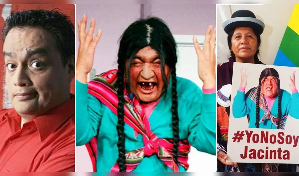 El Ministerio de Cultura también sancionó esta "representación grotesca" de las paisanas. Foto: composición LR / Frecuencia Latina / EFE El Ministerio de Cultura también sancionó esta "representación grotesca" de las paisanas. Foto: composición LR / Frecuencia Latina / EFE