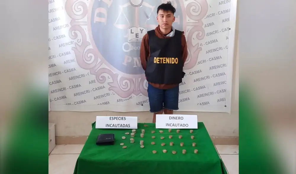 Según la dueña, el sujeto se ganó su confianza para hurtar el dinero. Foto: PNP Según la dueña, el sujeto se ganó su confianza para hurtar el dinero. Foto: PNP