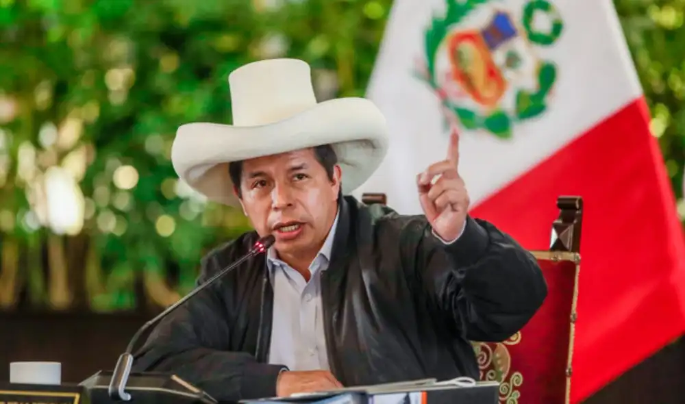 Pedro Castillo es acusado por la Fiscalía de liderar una presunta organización criminal. Foto: Andina Pedro Castillo es acusado por la Fiscalía de liderar una presunta organización criminal. Foto: Andina