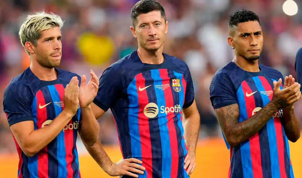 FC Barcelona buscará dar pelea en LaLiga Santander y la Champions League esta temporada. Foto: AFP