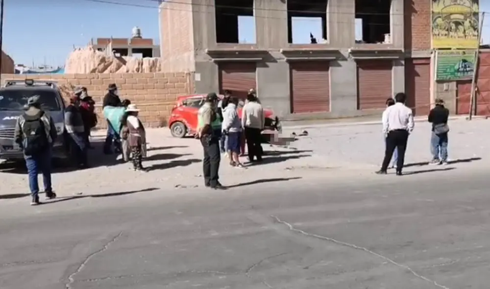 El vehículo chocó contra una vivienda. Foto: Captura HBA Noticias