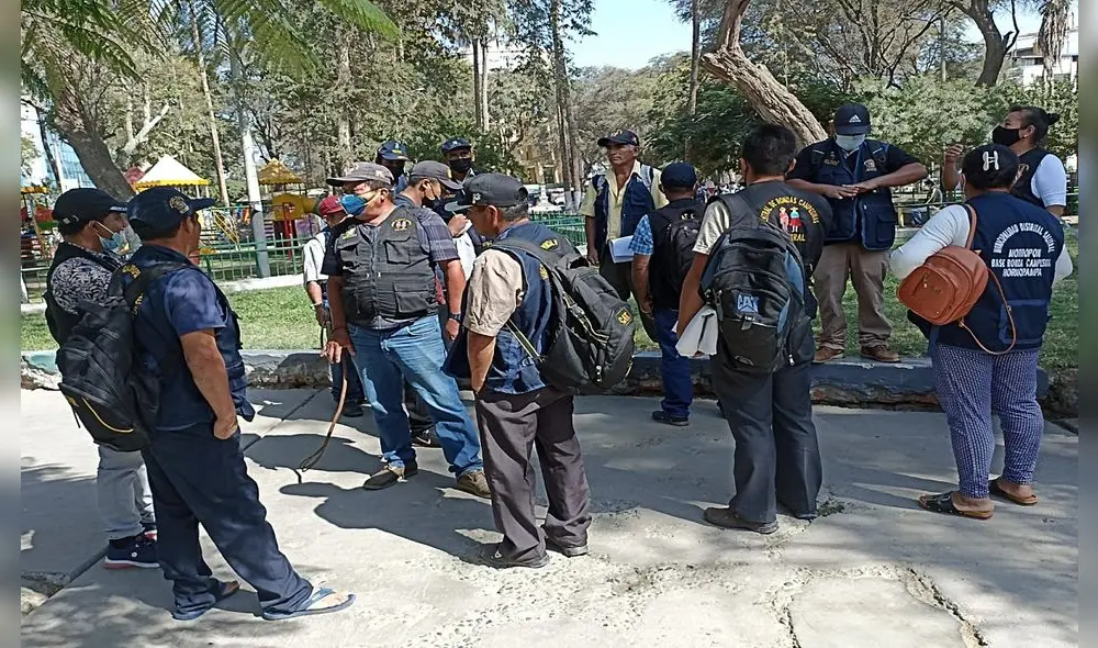 Intengrantes de las rondas campesinas piden la derogatoria de la ley. Foto: La República.