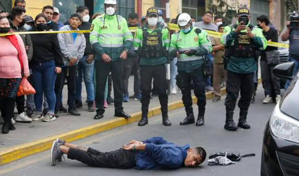 La Victoria: capturan a integrantes de banda de asaltantes y sicarios tras balacera. Foto GEC La Victoria: capturan a integrantes de banda de asaltantes y sicarios tras balacera. Foto GEC