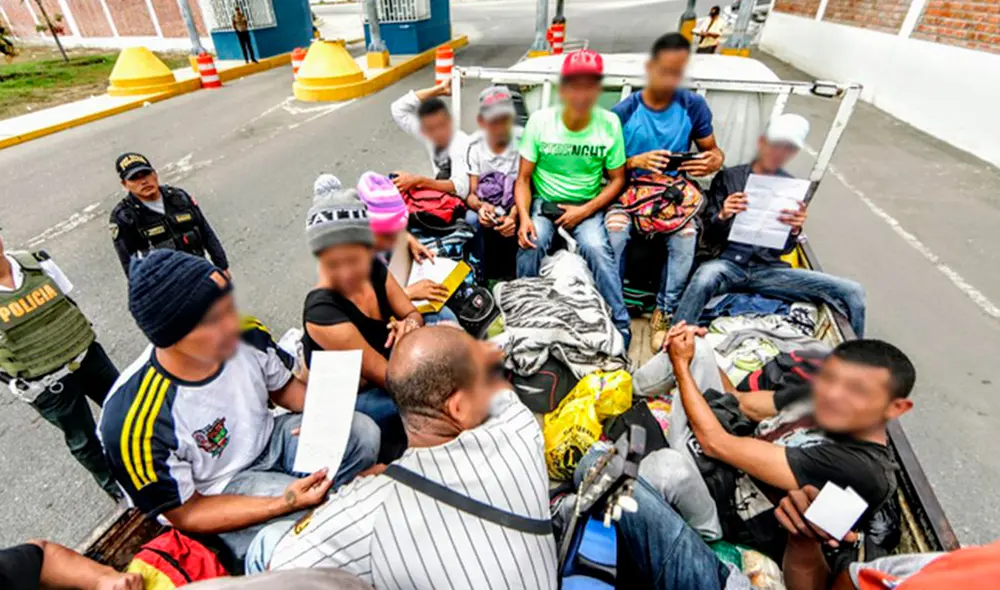 Ministerio de Justicia y Derechos Humanos presentó proyecto de ley xenófobo ante el Congreso para la expulsión de extranjeros en el Perú. Foto: La República/archivo