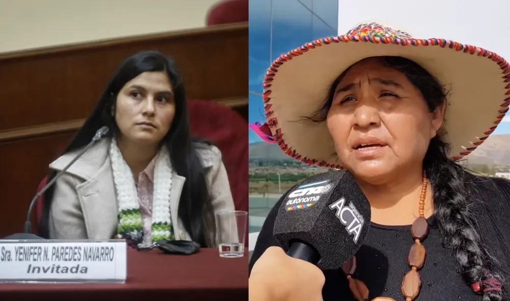 Yenifer Paredes y Lourdes Huanca. Foto: composición LR/Antonio Melgarejo/La República/captura de YouTube