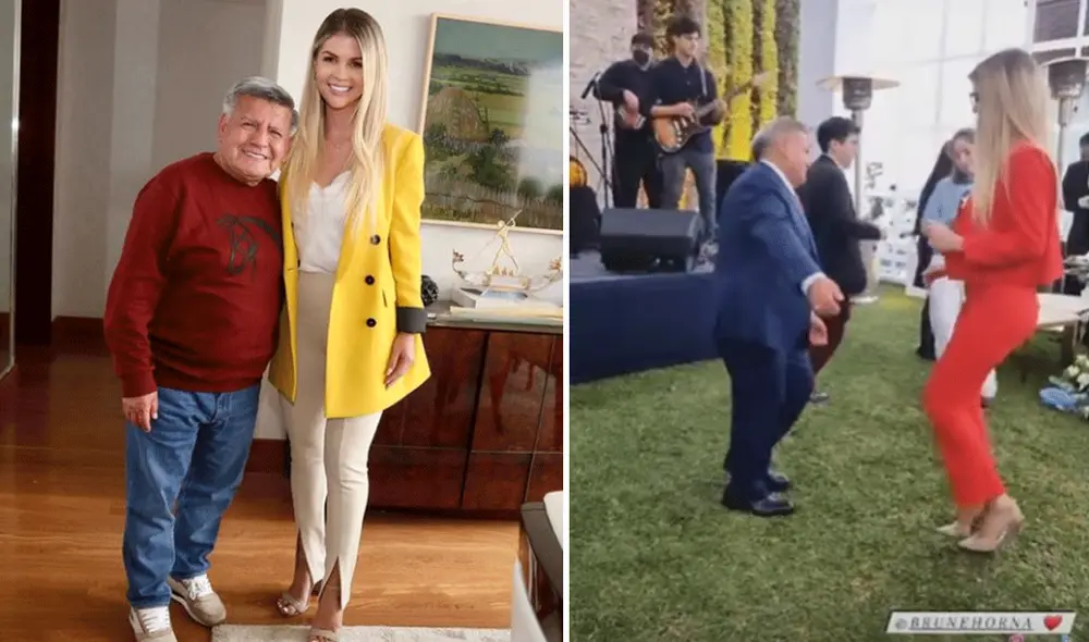 Brunella Horna celebra cumpleaños de César Acuña. Foto: composición LR/@BrunellaHorna/Instagram Brunella Horna celebra cumpleaños de César Acuña. Foto: composición LR/@BrunellaHorna/Instagram
