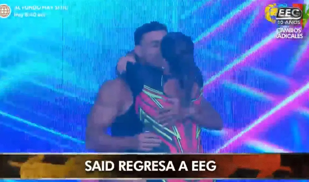 Said Palao es el nuevo integrante de los 'comatientes'. Foto: captura de América TV Said Palao es el nuevo integrante de los 'comatientes'. Foto: captura de América TV