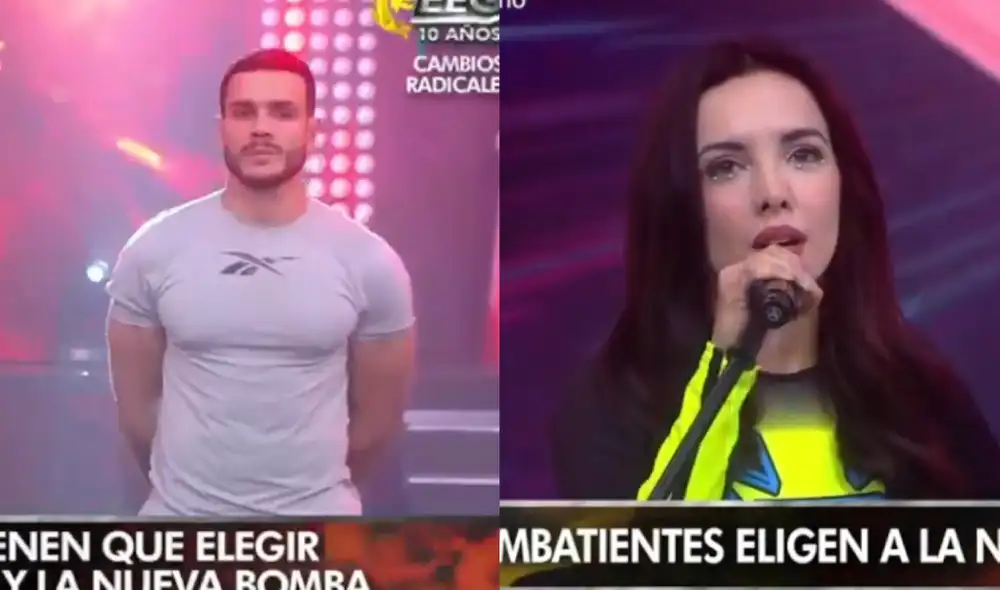 Los 'combatientes' tuvieron que escoger entre Mario Irivarren, Facundo González y el nuevo integrante. Foto: composición/América TV