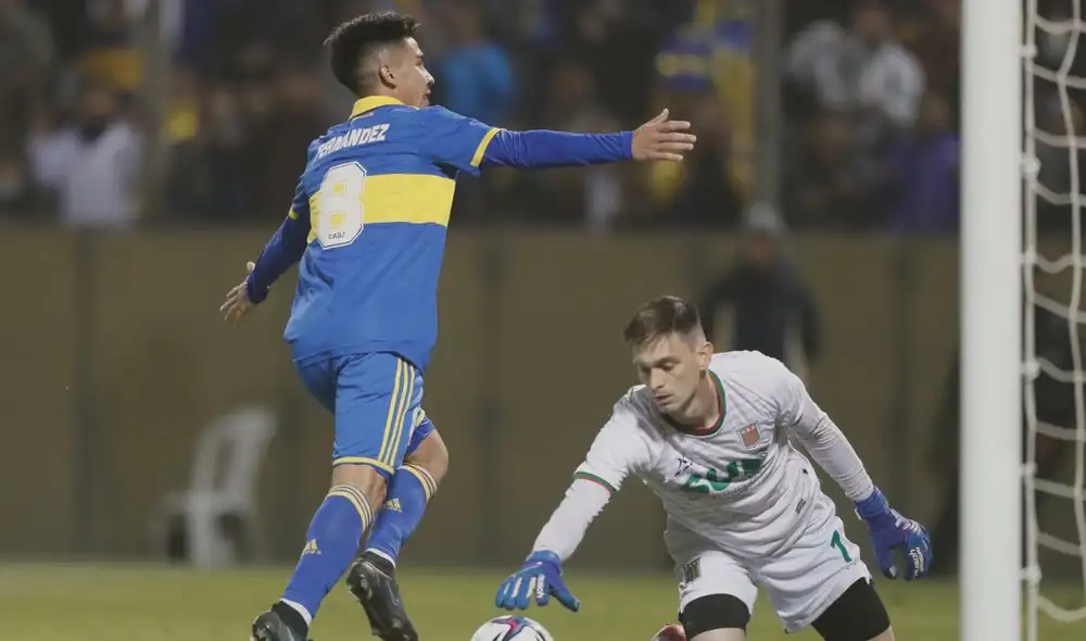 Boca y Agropecuario juegan en el estadio Padre Ernesto Martearena. Foto: Boca Juniors/Twitter