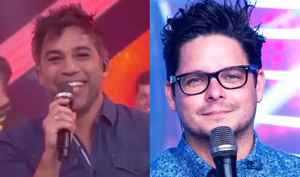 Renzo Schuller protagonizó un peculiar momento en "Esto es guerra". Foto: composición LR/capturas de América TV Renzo Schuller protagonizó un peculiar momento en "Esto es guerra". Foto: composición LR/capturas de América TV