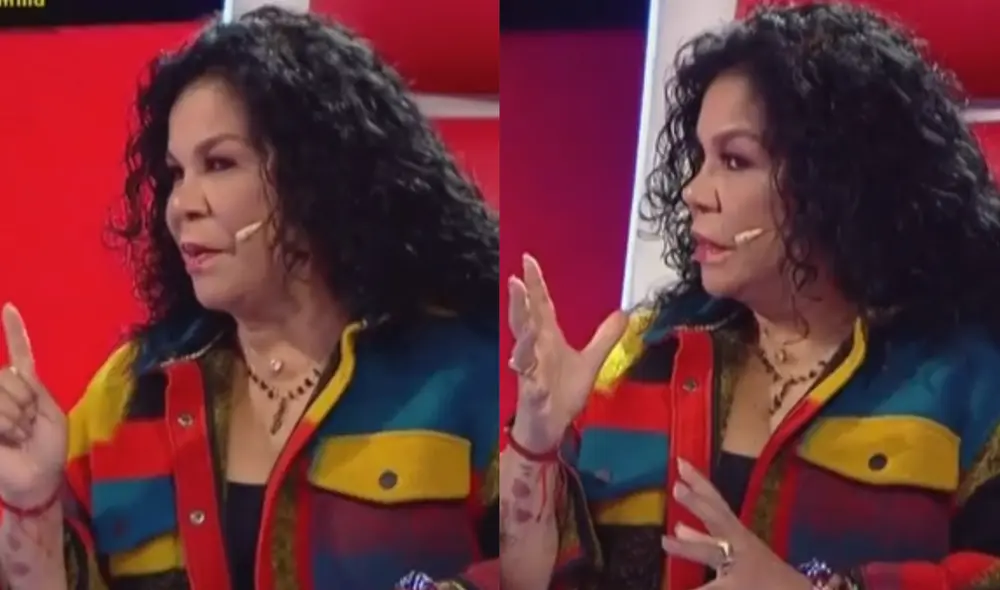 Eva Ayllón sorprendió con contundente comentario en La voz Perú. Foto: composición/ capturas de Latina Eva Ayllón sorprendió con contundente comentario en La voz Perú. Foto: composición/ capturas de Latina