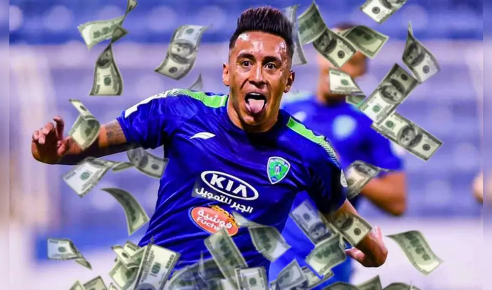 Christian Cueva es compañero de Alex Valera en el Al-Fateh. Foto: composición LR/Al-Fateh