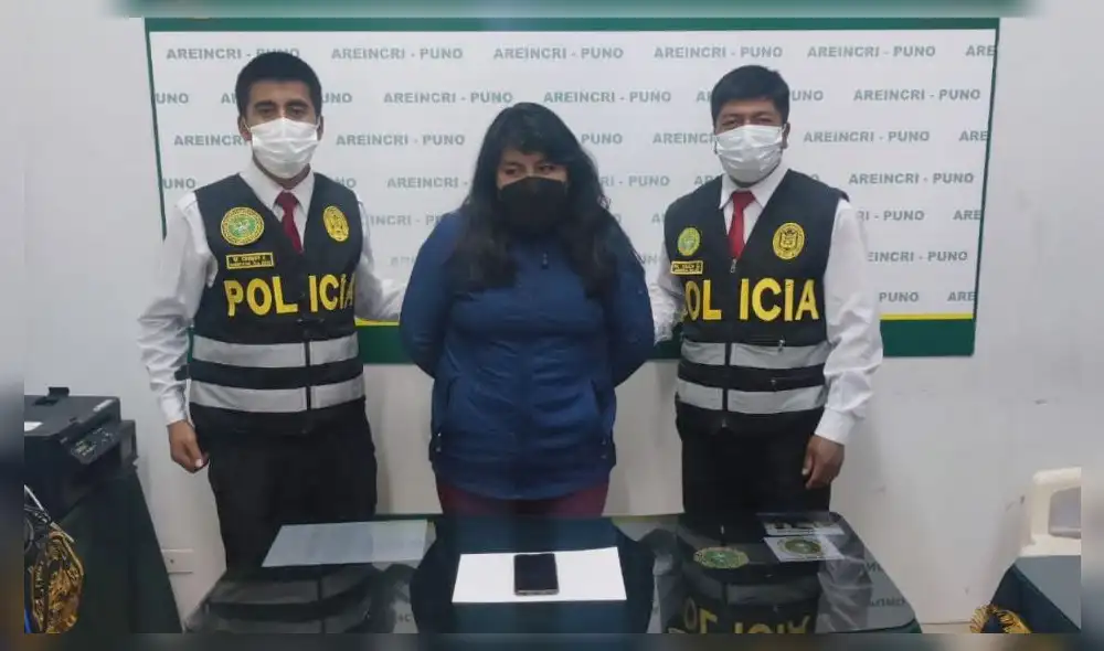 Puno. Policía detuvo a obstetra tras denuncia de la menor. Foto: PNP Puno. Policía detuvo a obstetra tras denuncia de la menor. Foto: PNP