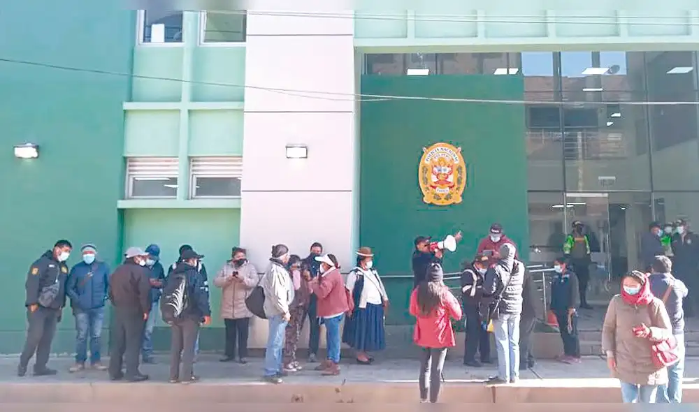 Reclamos. Dirigentes anuncian paro contra  la Policía. Foto: La República