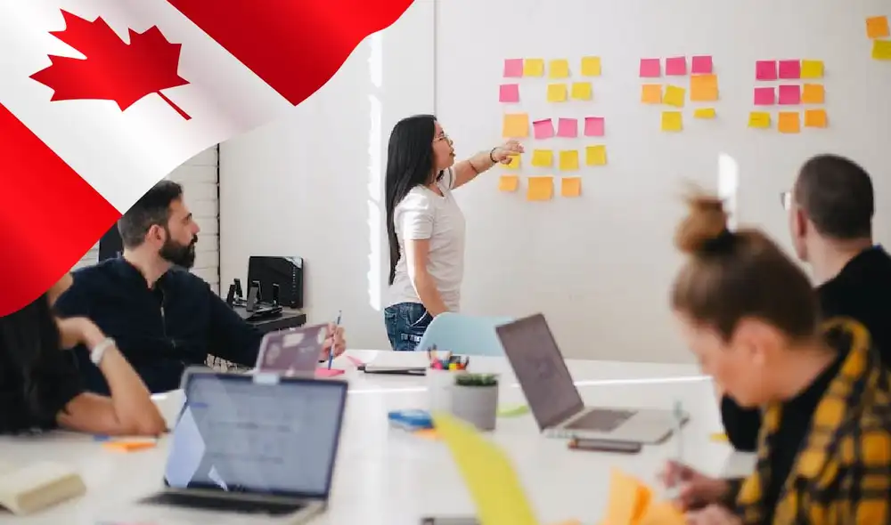 La aplicación canadiense permitirá a extranjeros buscar un puesto de trabajo. Foto: composición LR/Prácticas Canadá La aplicación canadiense permitirá a extranjeros buscar un puesto de trabajo. Foto: composición LR/Prácticas Canadá