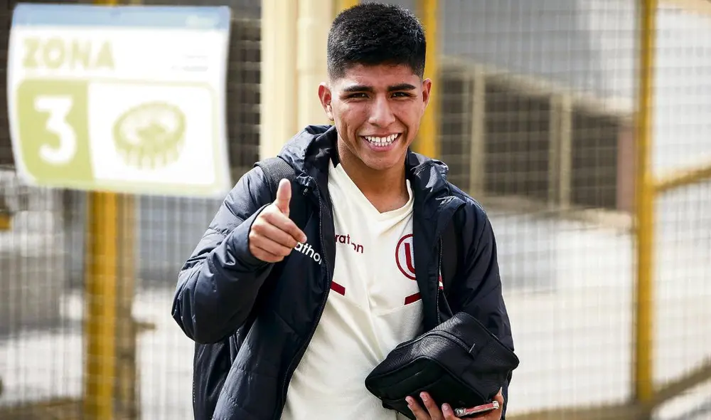 Piero Quispe debutó en la 'U' a inicios del 2021. Busca su consolidación. Foto: Universitario
