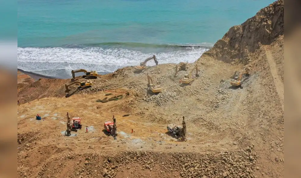 El terminal portuario se convertirá en una de las principales puertas de entrada desde el Asia al Perú. Foto: MTC