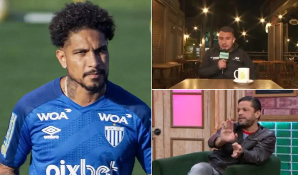 El 'Depredador' no atendió a David Chávez, lo que generó la molestia de Pedro García en el set de "Al ángulo". Foto: prensa Avaí/Movistar Deportes