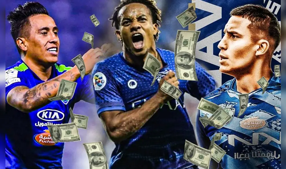 Christian Cueva, André Carrillo y Alex Valera son compañeros en la selección peruana. Foto: composición LR/Al-Fateh/Al-Hilal Christian Cueva, André Carrillo y Alex Valera son compañeros en la selección peruana. Foto: composición LR/Al-Fateh/Al-Hilal