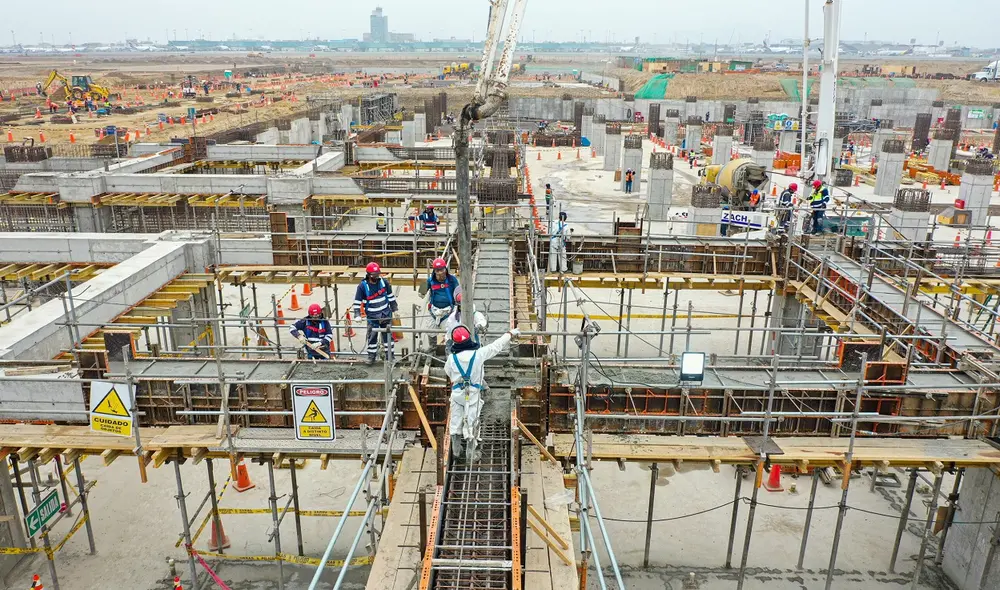 La obra que inició en el 2018 tiene un avance del 12%. Foto: LAP