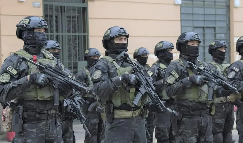 Funcionamiento brigada especial contra la criminalidad en San Juan de Lurigancho. Foto Mininter