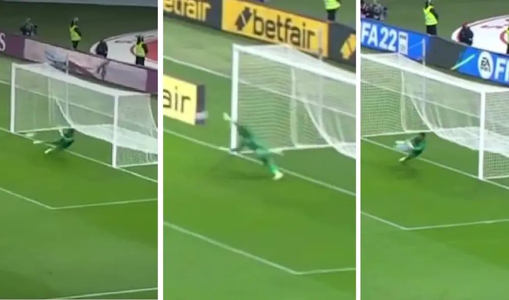 Carlos Cáceda se erigió como la gran figura del encuentro. Foto: captura/DirecTV Sports