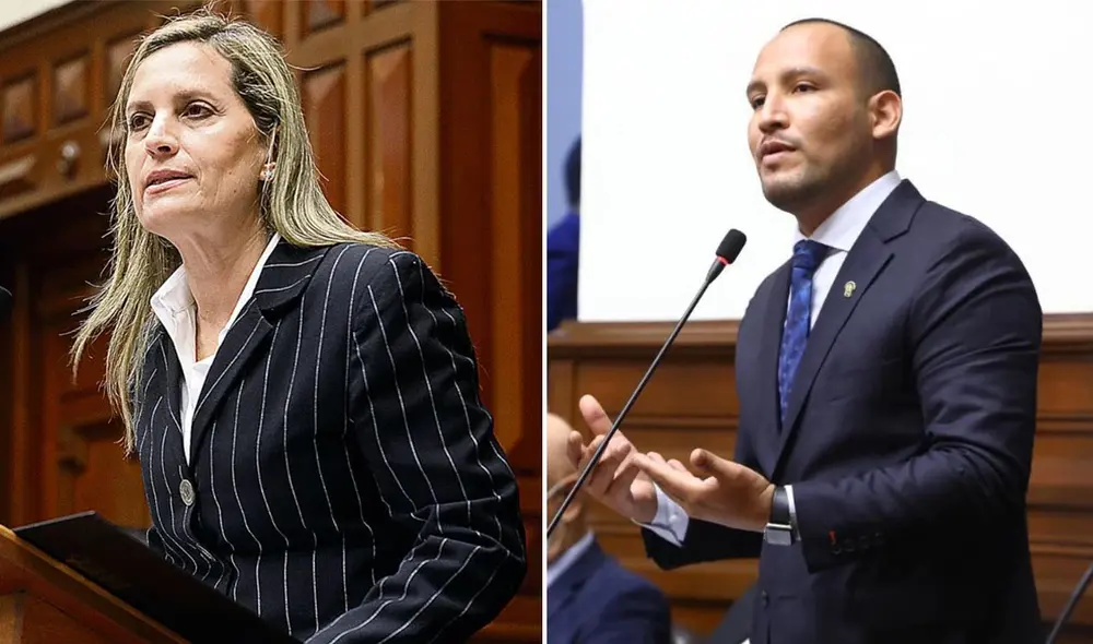 Alejandro Muñante señaló que desde la Mesa Directiva se rechazará cualquier agresión física y la falta de respeto entre parlamentarios. Foto: composición LR/Congreso