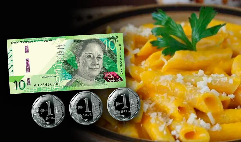 ¿Con ganas de comer sin gastar mucho? Revisa esta receta económica de tallarines a la huancaína. Foto: composición LR/Recetas Peruanas/Instagram