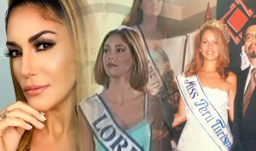 Tilsa Lozano participó en el Miss Perú Turismo, donde finalmente se coronó ganadora Marina Mora. Foto: composición LR/La República/capturas de "Reporte semanal"/Facebook/Miss Perú Turismo