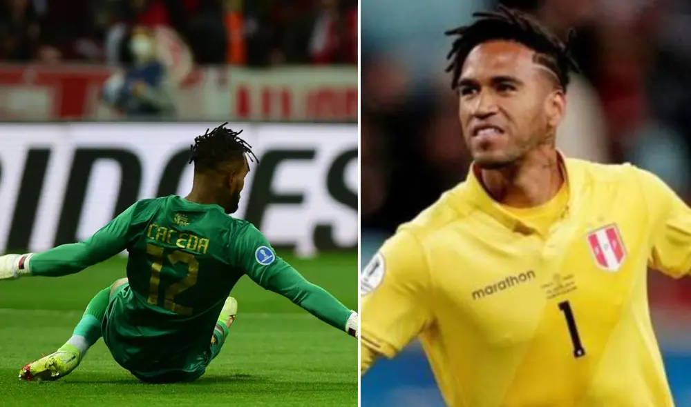 El portero de la selección peruana se refirió al accionar de su compañero. Foto: EFE