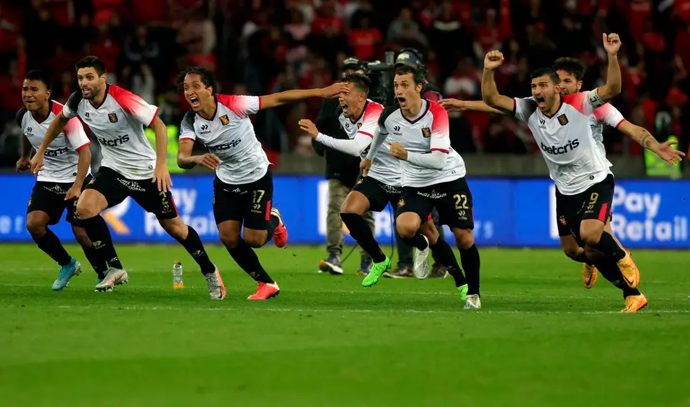 Melgar venció a Internacional de Porto Alegre en condición de visita. Foto: AFP