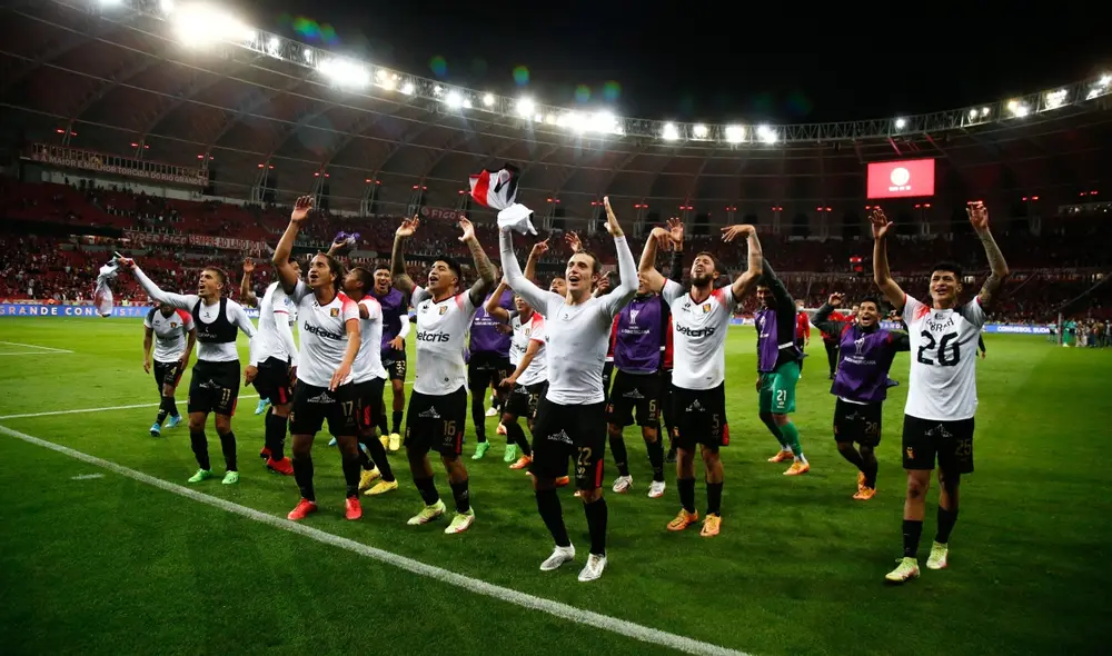 Melgar avanzó a la semifinal de la Copa Sudamericana tras vencer a Inter de Porto Alegre por 3-1, Foto: Conmebol Sudamericana