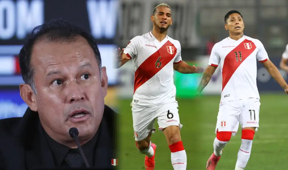 El 'Cabezón' mencionó cuál sería el panorama de ambos jugadores en la Bicolor. Foto: composición/La República/Paolo Aguilar/Luis Jiménez