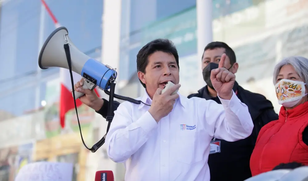 El presidente Pedro Castillo se pronunció sobre los cuestionamientos en su contra. Foto: Presidencia