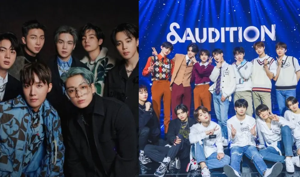Conoce de qué trata el cameo de BTS en "&AUDITION - The howling -" y cómo poder ver la transmisión. Foto: composición LR/Hybe