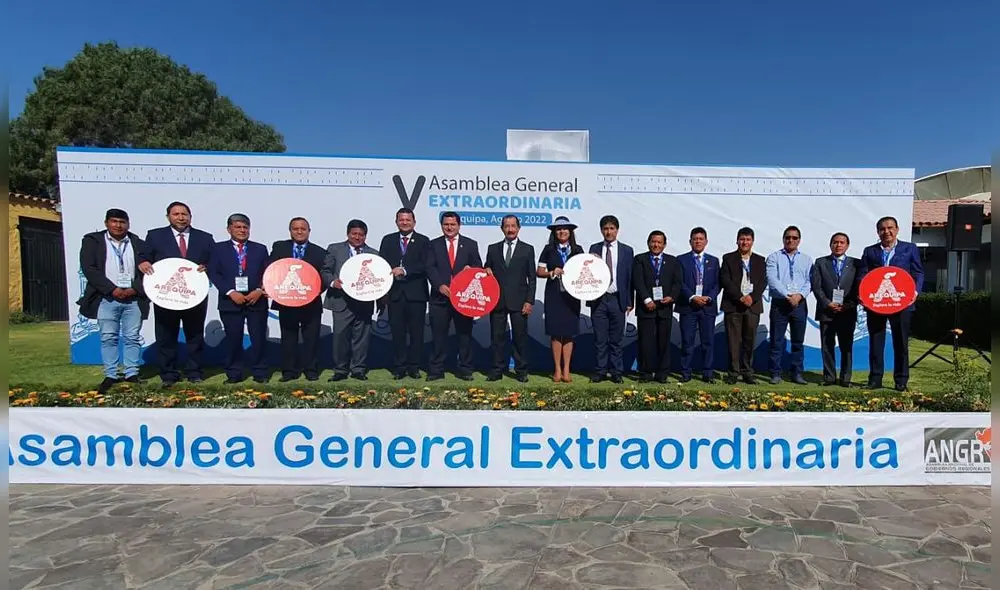 Integrantes de la ANGR exhortaron unidad al Ejecutivo y Legislativo. Foto: GRLL Integrantes de la ANGR exhortaron unidad al Ejecutivo y Legislativo. Foto: GRLL